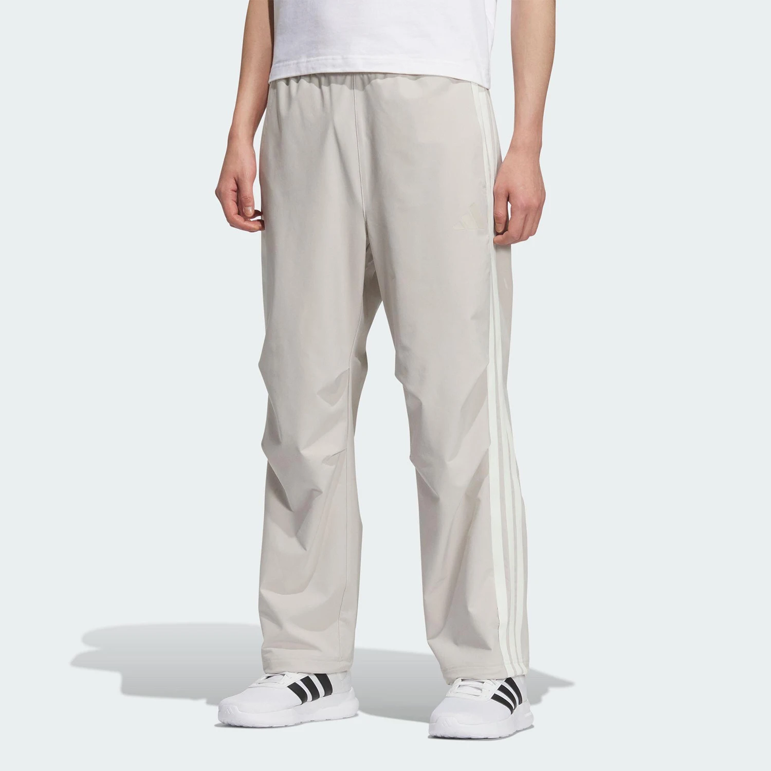Adidas Genuine 2025 Men's Loose Straight Cut Sport Pants KC3908