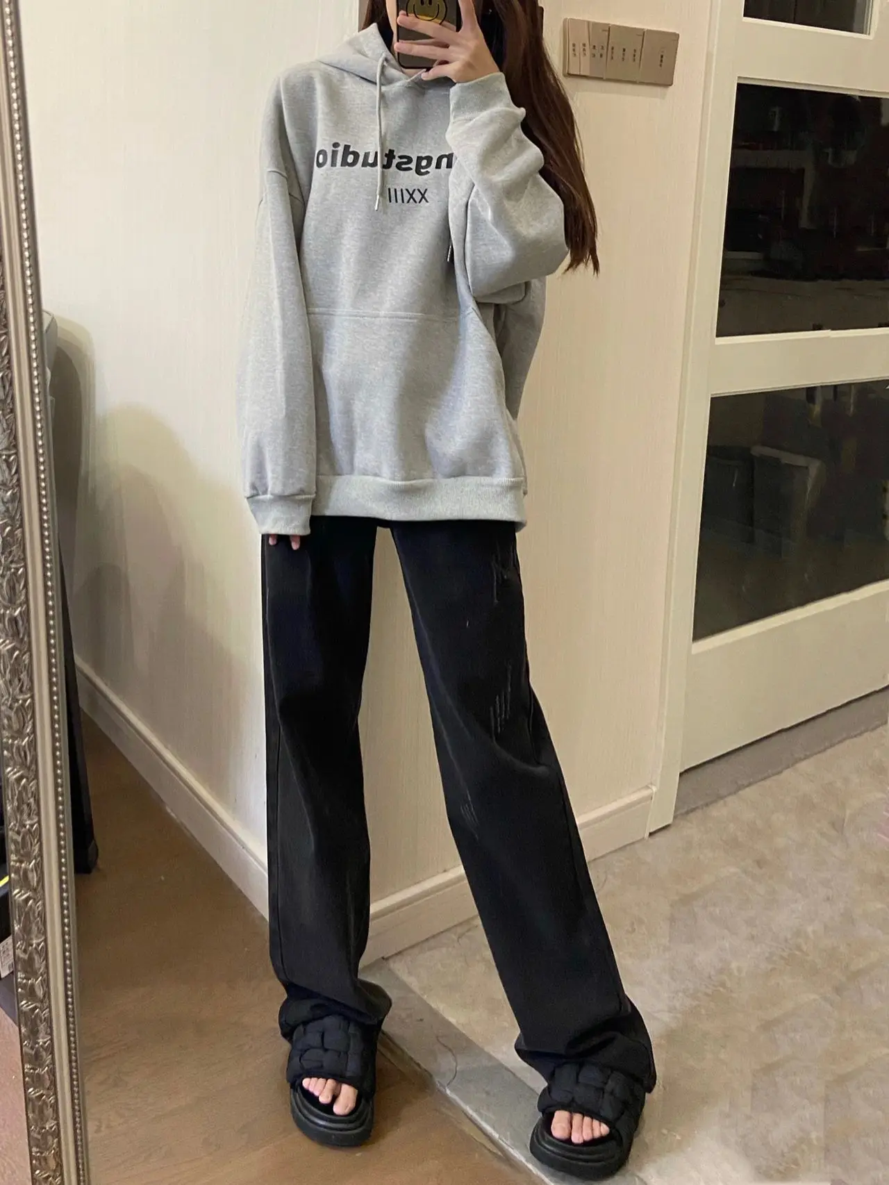 High Waist Straight Leg Jeans Women's plus Size Thin Summer Wide Leg Pants Design Sensation Long Trousers for Pear aped Body