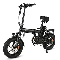 CMACEWHEEL AC16 Electric Bicycle Wide Tire Electric Bicycle Foldable 48V/18Ah Electric Bicycle Suitable for City Commuting