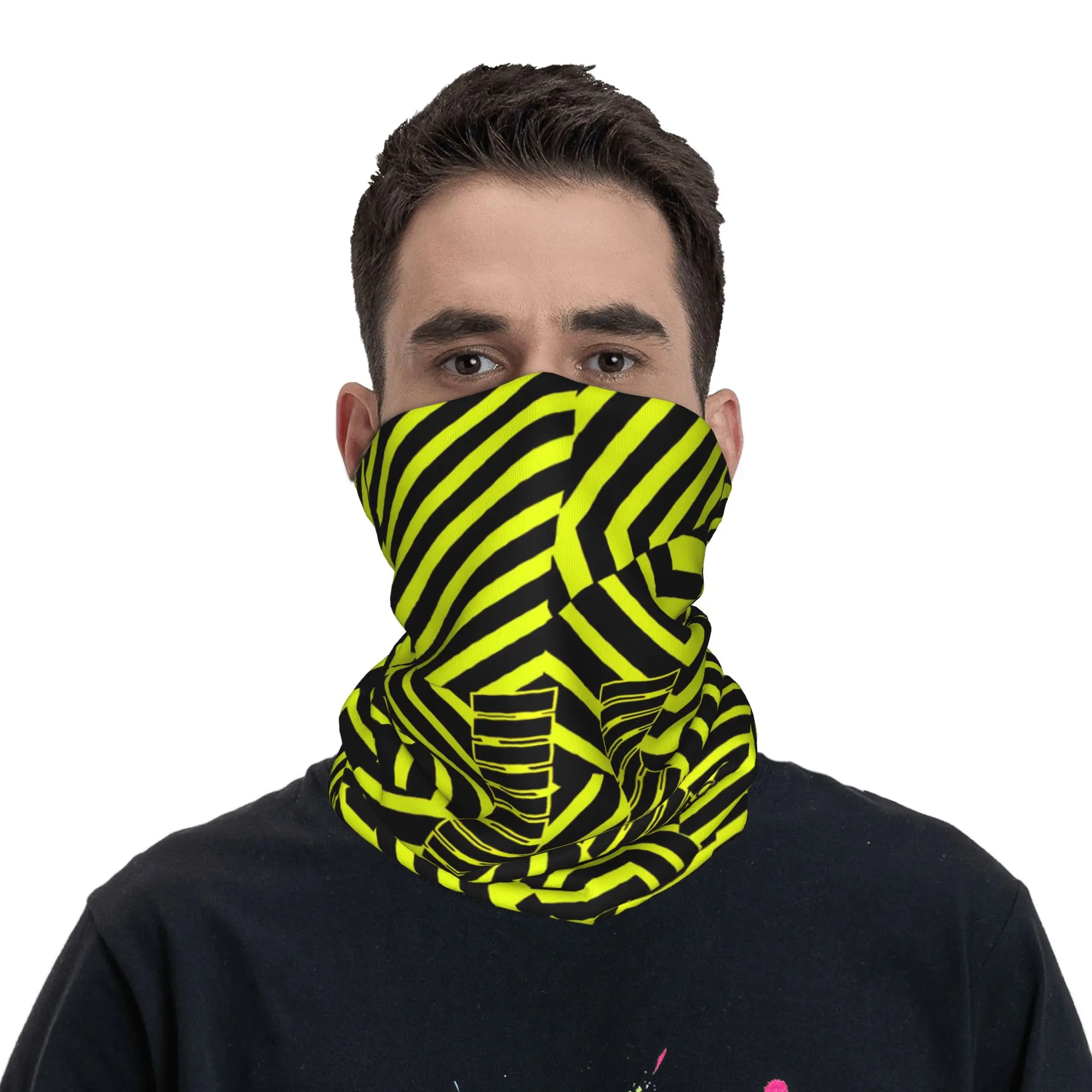 Custom N-Norries Motor Hot Race Bandana Neck Gaiter for Ski Running Women Men Wrap Scarf Helmet Balaclava Warmer
