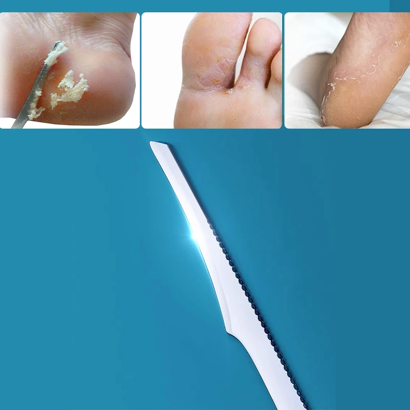 

Foot Pedicure Stainless Steel Knife Dead Skin Remover Foot Callus Rasp File Toe Nail Scraper Shaver Tool Pedicure Manicure Care