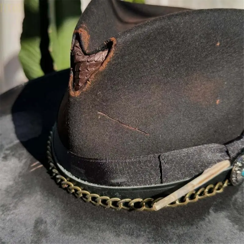 HX6F Stage Performances Hat Hat Sweat Chap