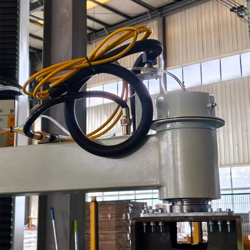 High Precision Explosion Proof Column Palletizer, Industrial Automatic Stacking Machine With Safety Design