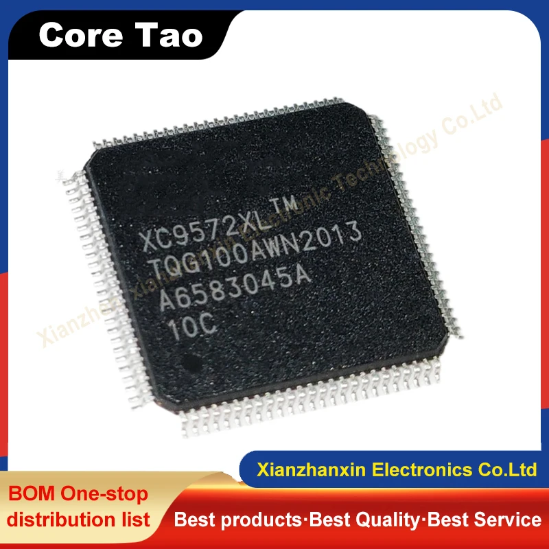 

1PCS/LOT XC9572XL-TQG100 XC9572XL QFP100 EmbeddedEmbedded programmable logic IC programmable logic IC