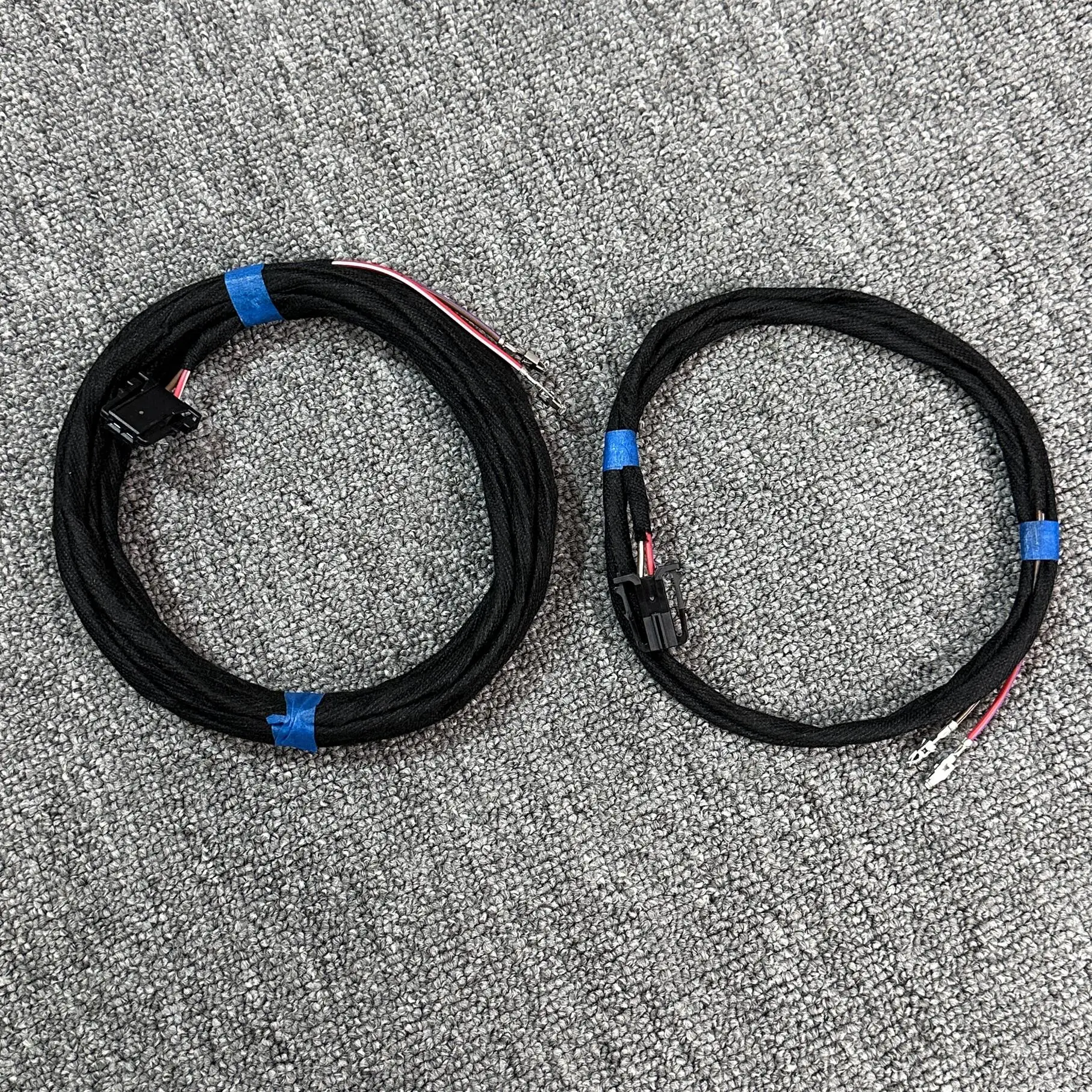 For Audi A3 8V 10 Channel Upgrade 12 Channels Front Midrange Speaker Wire + Rear Subwoofer Wire Cable
