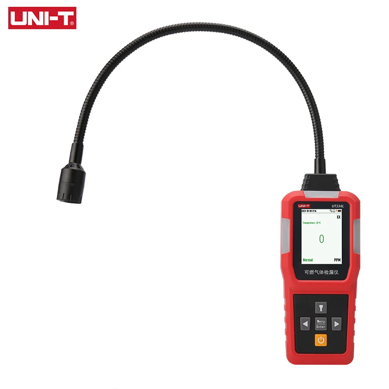 Imagem -05 - Uni-t-detector de Vazamento de Gás Combustível Ut334l Luz Sonora Alarme de Vibração Portátil com Lanterna Led