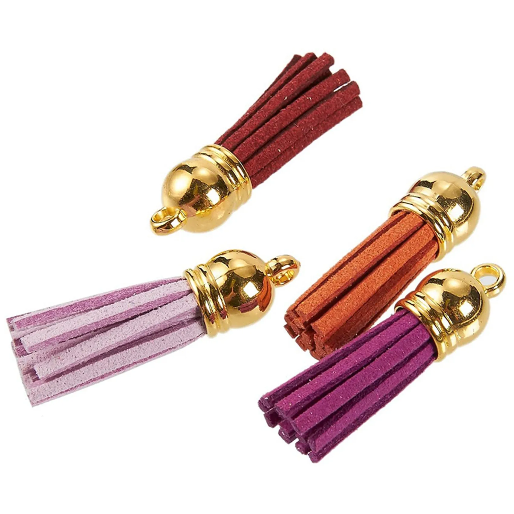 300Pcs Keychain Tassels Leather Tassel Jewelry Making Tassel Pendants Tassel Charm For Keychain DIY Craft Supplies Eco-Friendly