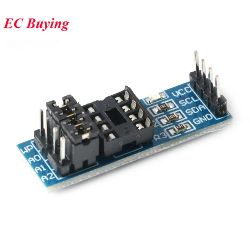 AT24C256 24C256 AT24CXX I2C IIC Interface EEPROM Memory Module for arduino (Without Chip)