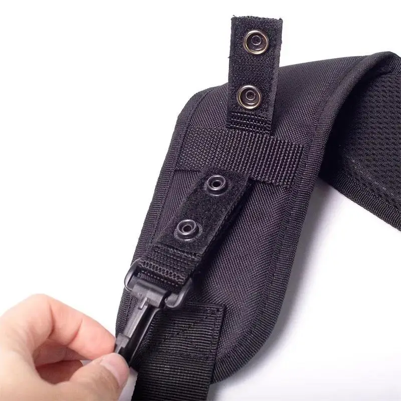 Suspensórios tipo H ajustáveis ao ar livre Multi-função Cinto de serviço tático Equipamento Harness Strape de combate