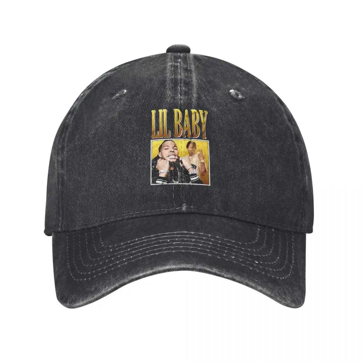 Lil Baby Music Baseball Caps Peaked Cap pop rapper Sun Shade Hats for Men tops fugees graphic gorras Hat official-website fugees