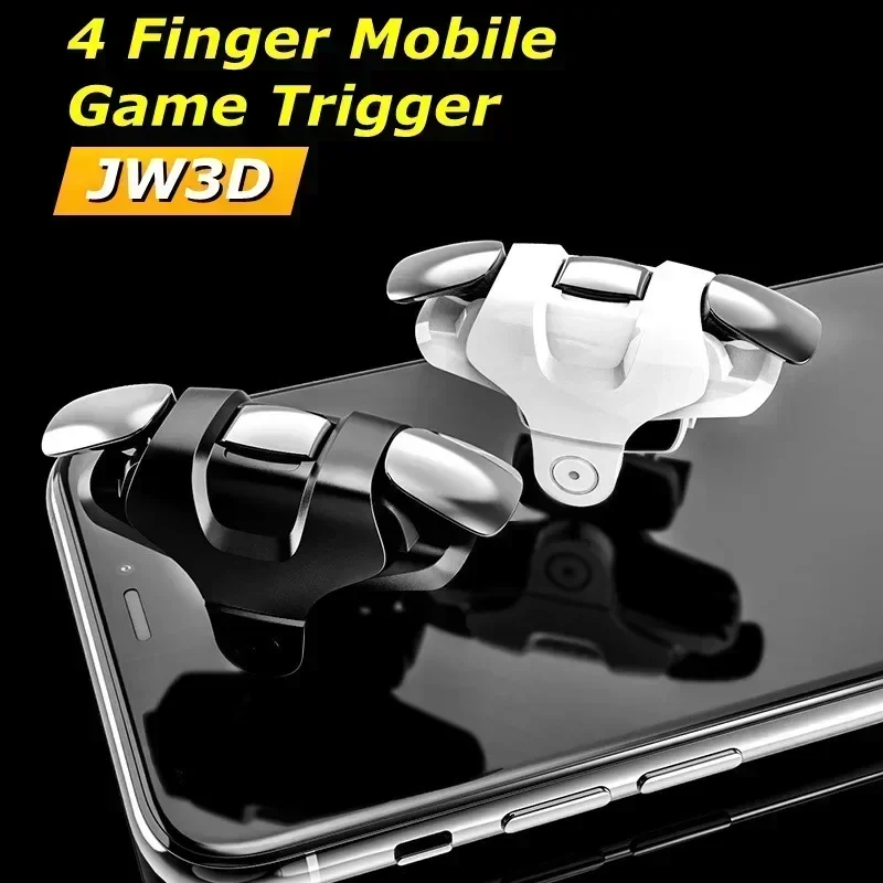 

Mobile Phone Gaming Controller for PUBG Aim Shooting Game Trigger L1 R1 ABS Plastic Key Button for IPhone/Samsung/Xiaomi/Android