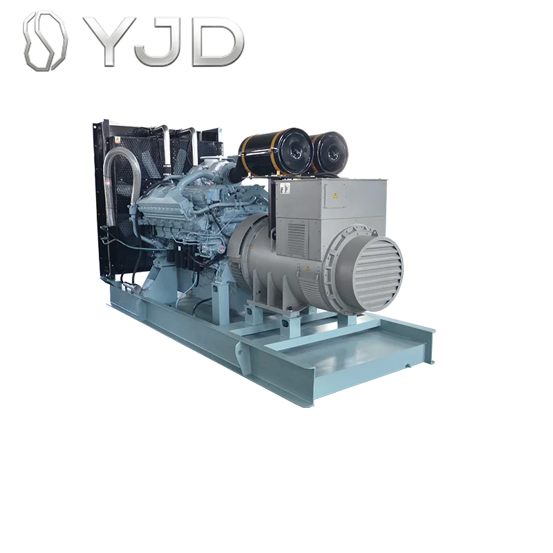 1375KVA 6000V 6300V 6600V 10500V 11000V Power Electric Silent diesel  Engine 1100KW Diesel Generator