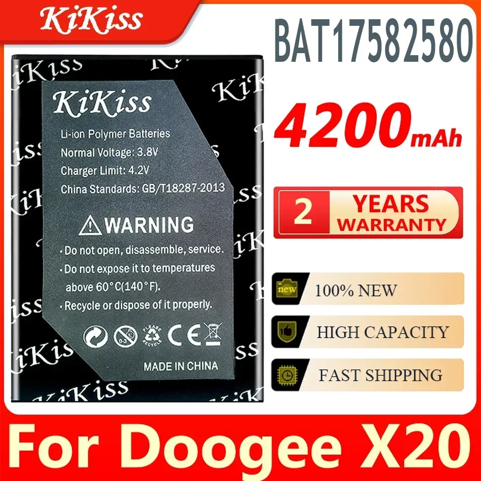 

Аккумулятор Для Doogee X20 / X20L X20 L 4200 дюйма, 5,0 мАч