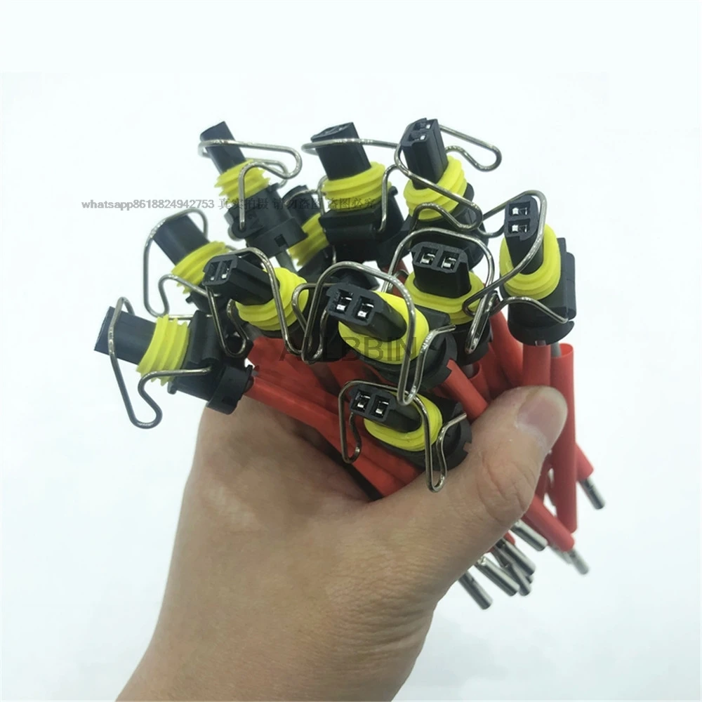 1PCS FOR CATERPILLAR CAT 330D 336D/C9 Excavator Injector plug injector solenoid valve harness plug Excavator Accessories