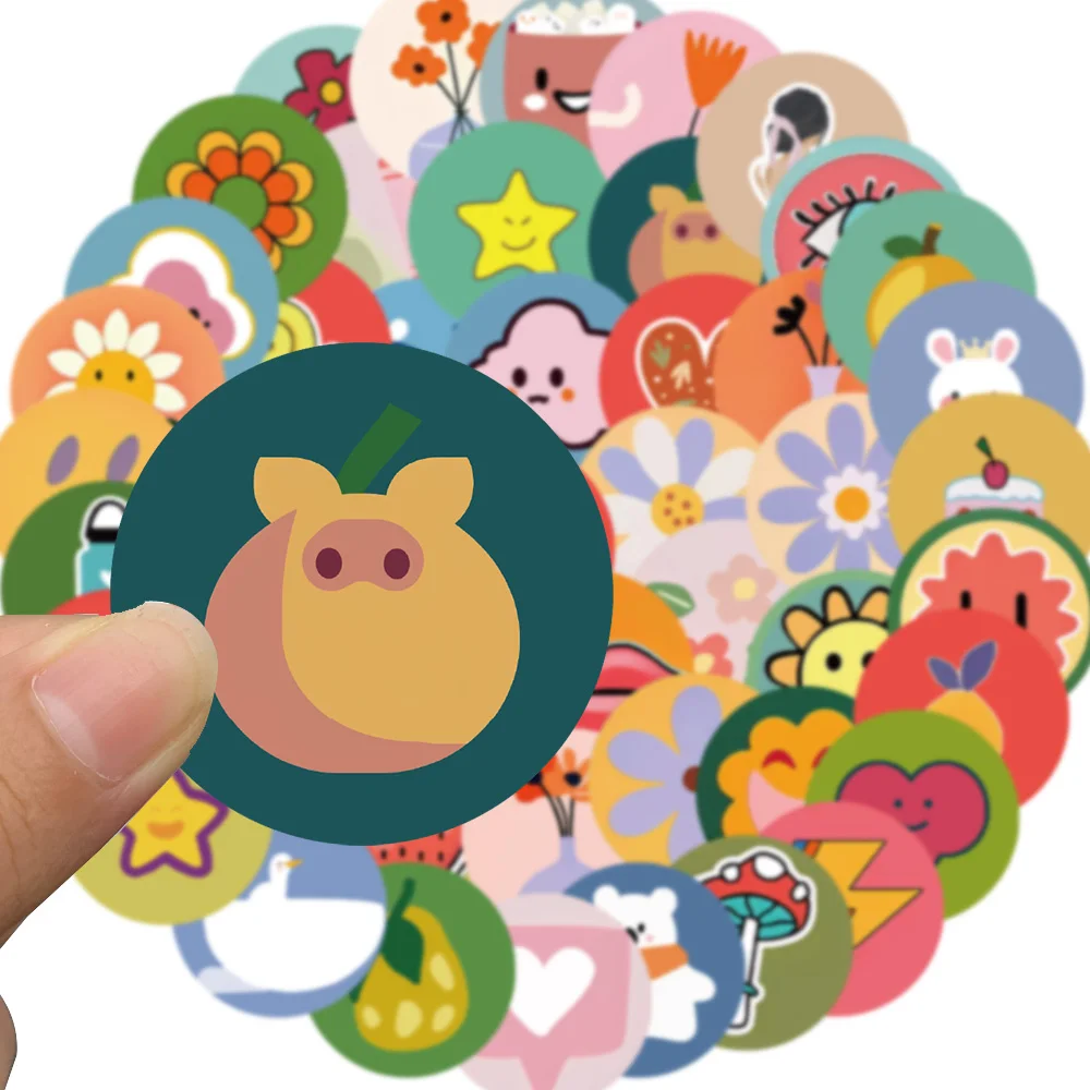 10/50PCS  Fresh Lovely Sunshine Stickers For Waterproof Decal Laptop Motorcycle Luggage Snowboard Fridge Phone Car pegatinas