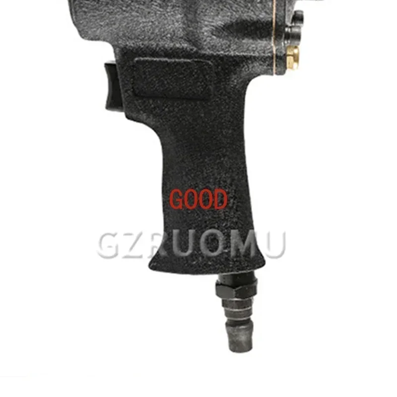 Punzonatrice pneumatica industriale Pistola in metallo Piastra di ferro Foro rotondo Punzonatura Pubblicità in acciaio inossidabile Parola Puncher ad aria 3.2-5.0MM