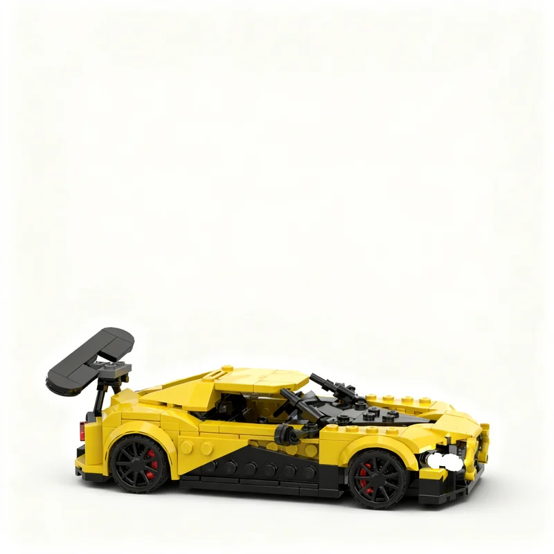 307pcs MOC Zenvo TSR S 1 Year Special City Champions Model Building Blocks Christmas Gift Construction Toy Craft Education Idea