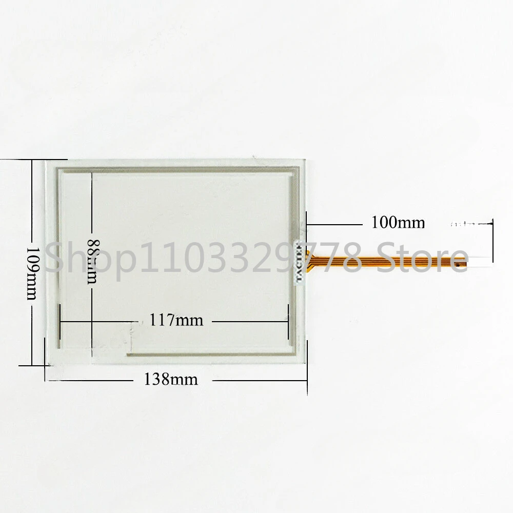 6AV6 647-0AD11-3AX0 pantalla táctil para 6AV6647-0AD11-3AX0 KTP600 + teclado de membrana