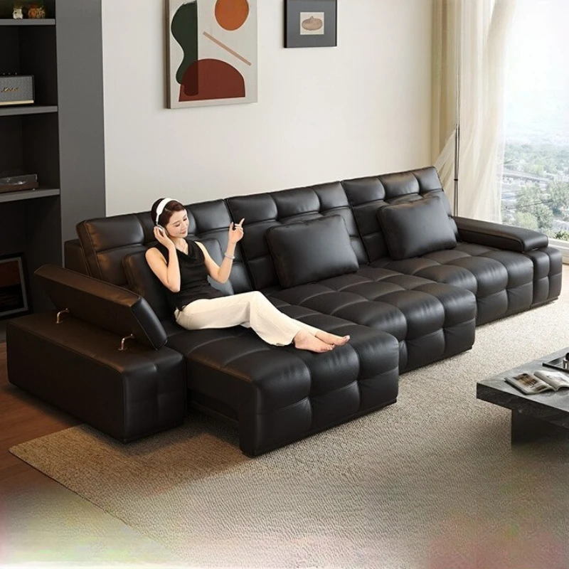 

Relax Reading Living Room Sofa Leather Chair Set Recliner Lounge Living Room Sofa Modern Puffs Woonkamer Banken Furnitures