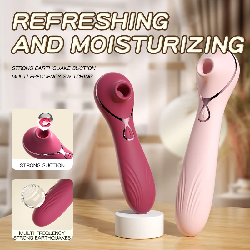 Powerful Sucker Clitoris Sucking Vibrator Female Clit Nipple Oral Vacuum Stimulator Massager Sex Toys Adults Goods for Women