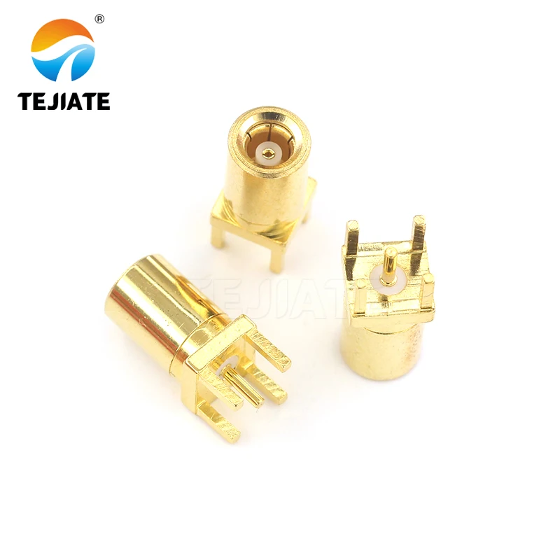 1 pz SMB-KWE/JWE/JE/KE ad angolo retto 90 gradi testa femmina connettore RF sede Antenna 50ohm
