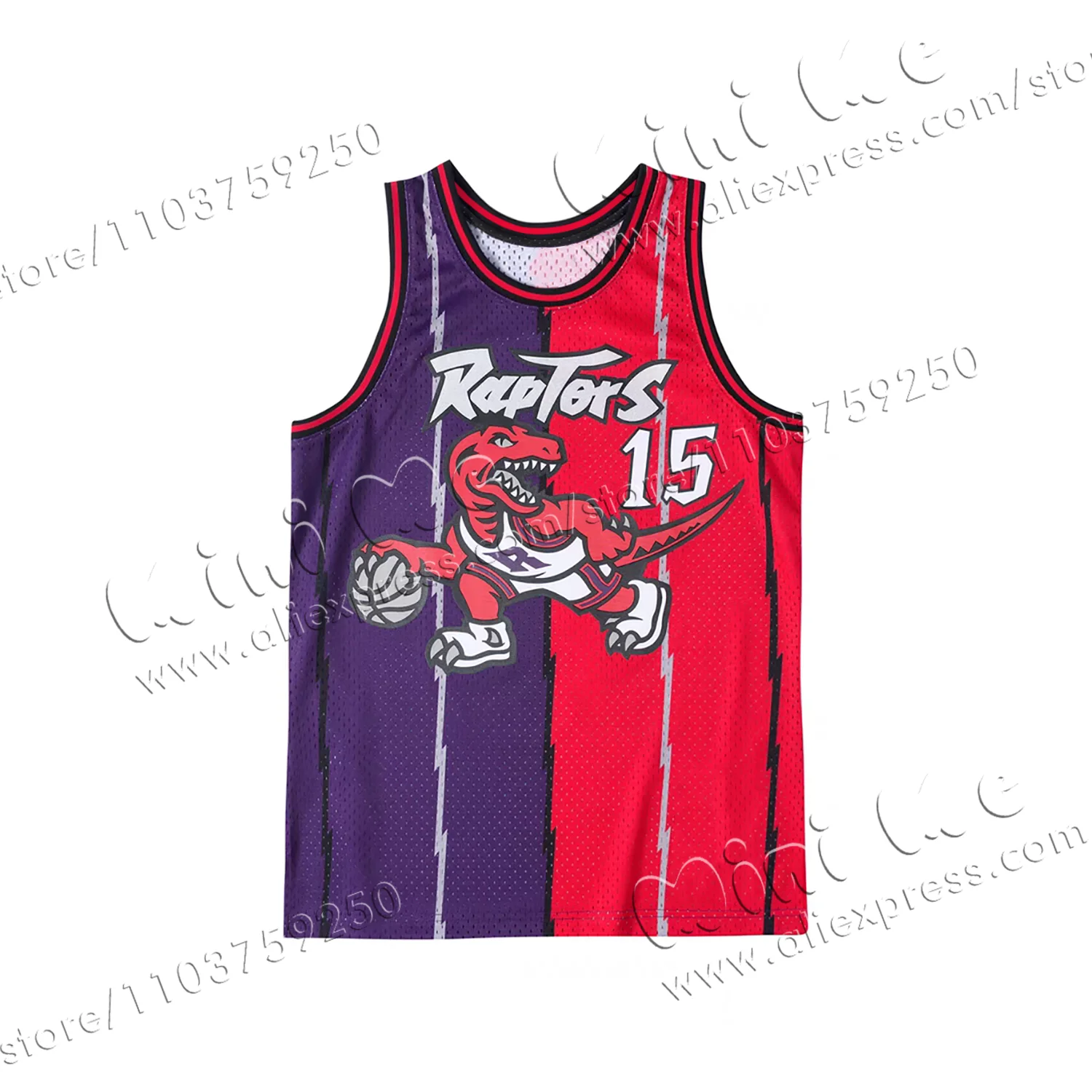 Letnia nowa gorąca sprzedaż Raptors retro koszulka bez rękawów Huert męska Carter oddychająca dziecięca nowa konstrukcja jakość dziecięca koszulka