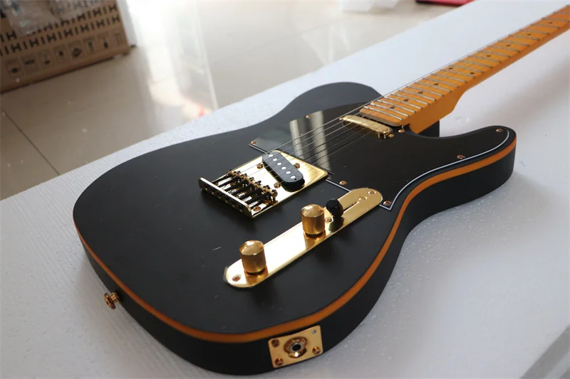 Electric Guitar in Matte Paint, Mahogany Xylophone Body, in Any Color, In Stock, Free Shipping, 6 Strings