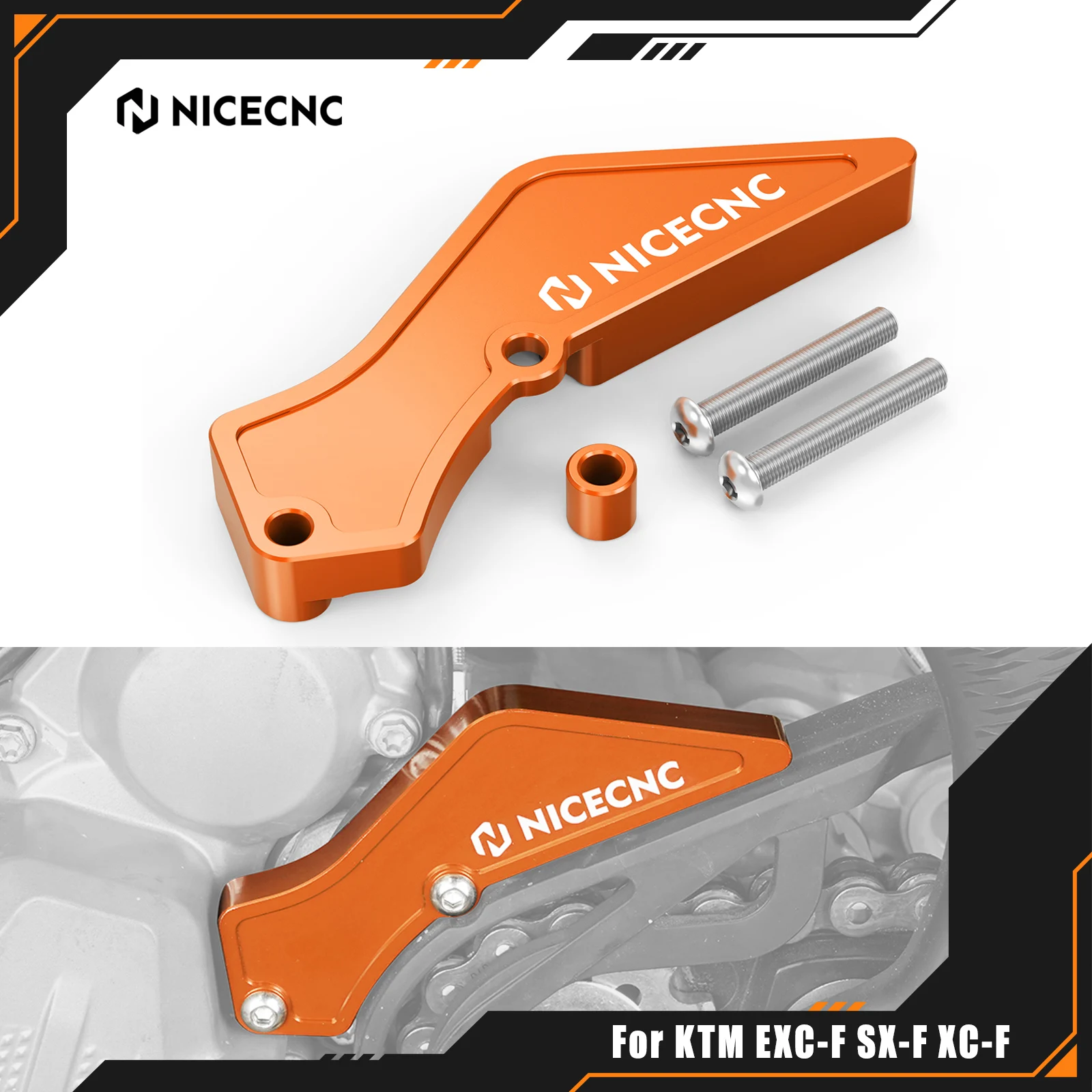 

For KTM EXC 250F EXCF 350 2017-2023 SXF 250 SX-F 350 XCF 250 350 2016-2022 EXC-F 250 350 Six Days 2020-2023 4T Case Saver Guard