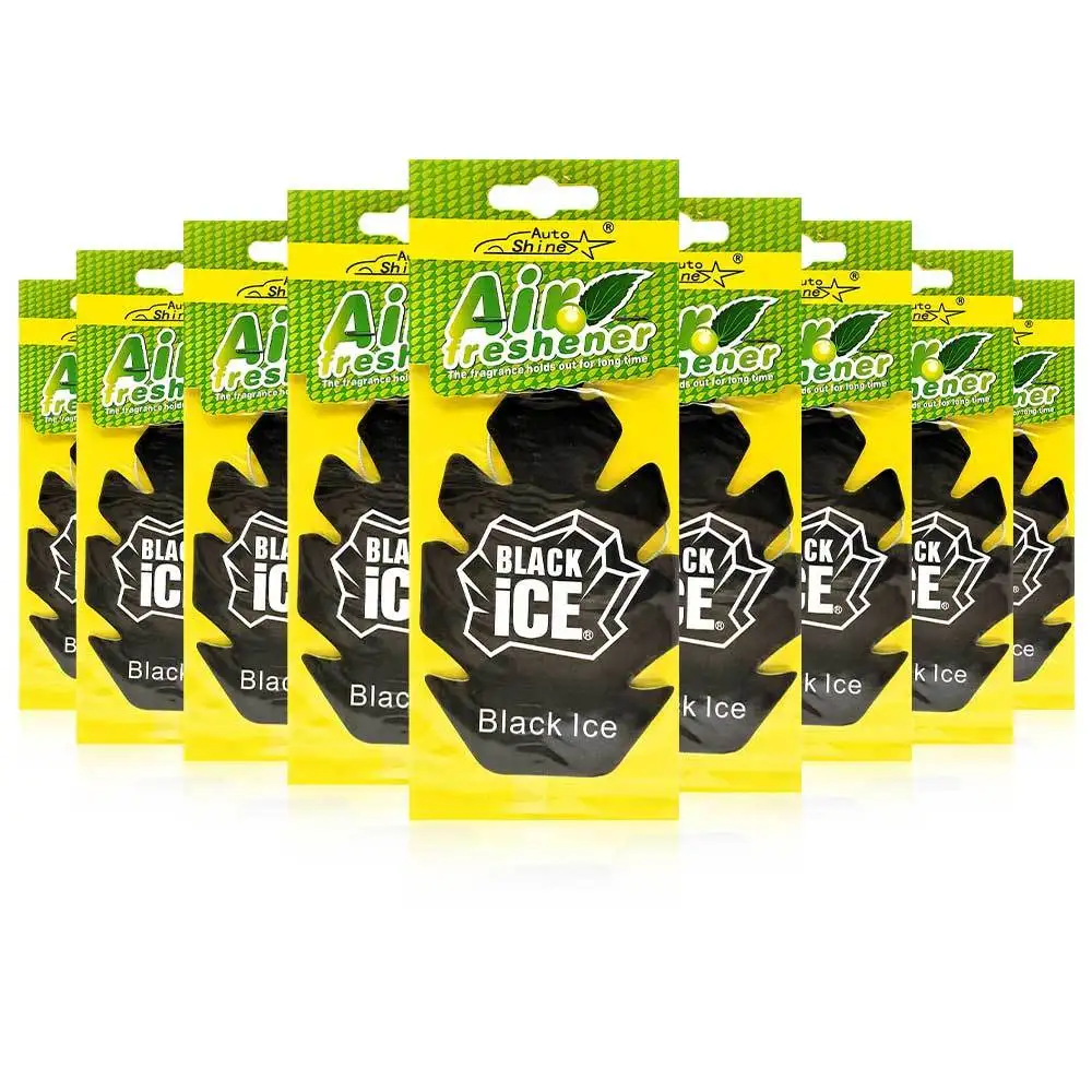 5/10/20 Pcs Black Pinecone Car Air Freshener Clip, Natural Paper Freshener, Long Lasting Scent, Ideal Car Gift Set