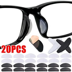 Silicone glasses nose pads invisible non-slip soft nose pads self adhesive glasses nose holder sticker pads eyewear accessories