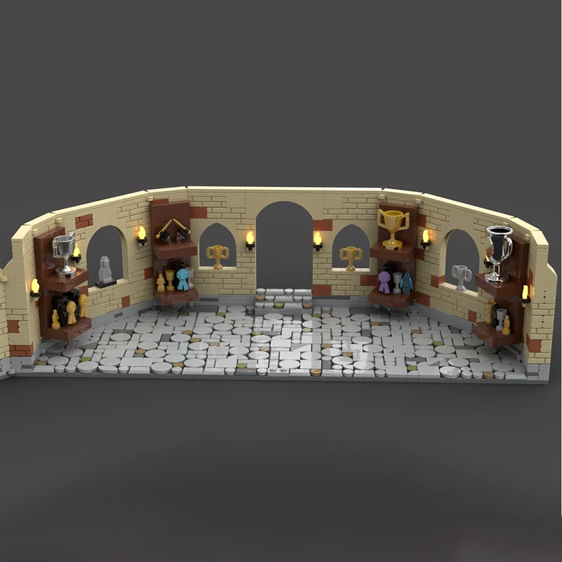 منتج جديد رائع MOC اللبنات السحرية مشهد الفيلم نموذج غرفة الكأس التكنولوجيا وحدات لعبة أطفال لتقوم بها بنفسك مجموعة التجميع #2