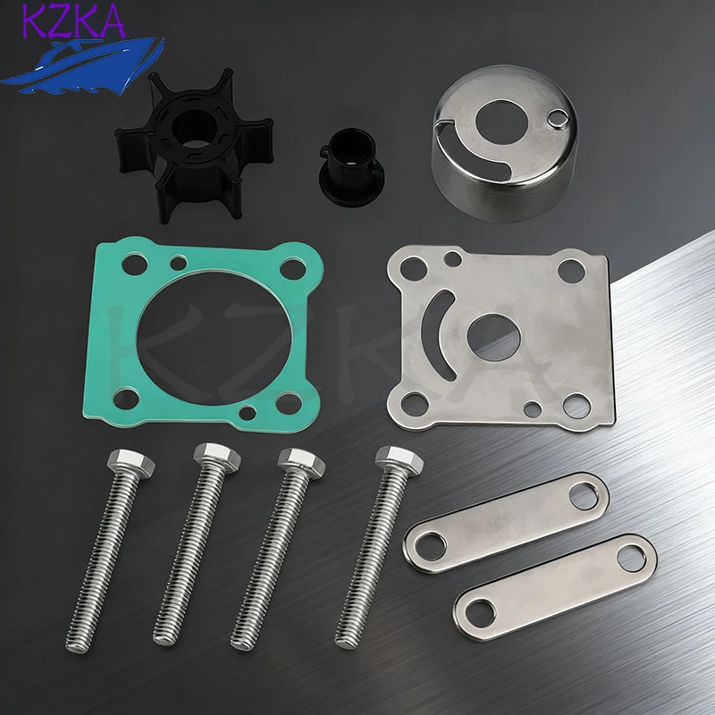 

Water Pump Impeller Kit 6N0-W0078-00 6G1-W0078 For Yamaha Outboard Engine 2T 6HP 8HP 18-3460 6G1-W0078-A1 6G1-W0078-A0 6G1-W0078