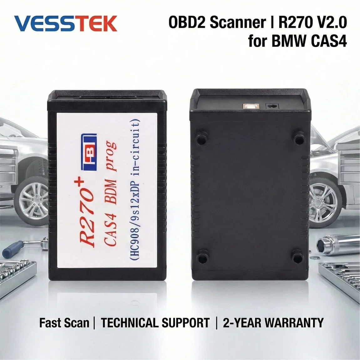 

﻿ Новейший профессиональный программатор ключей R270+ Auto Key Programmer R270 CAS4 BDM для BMW, диагностический инструмент