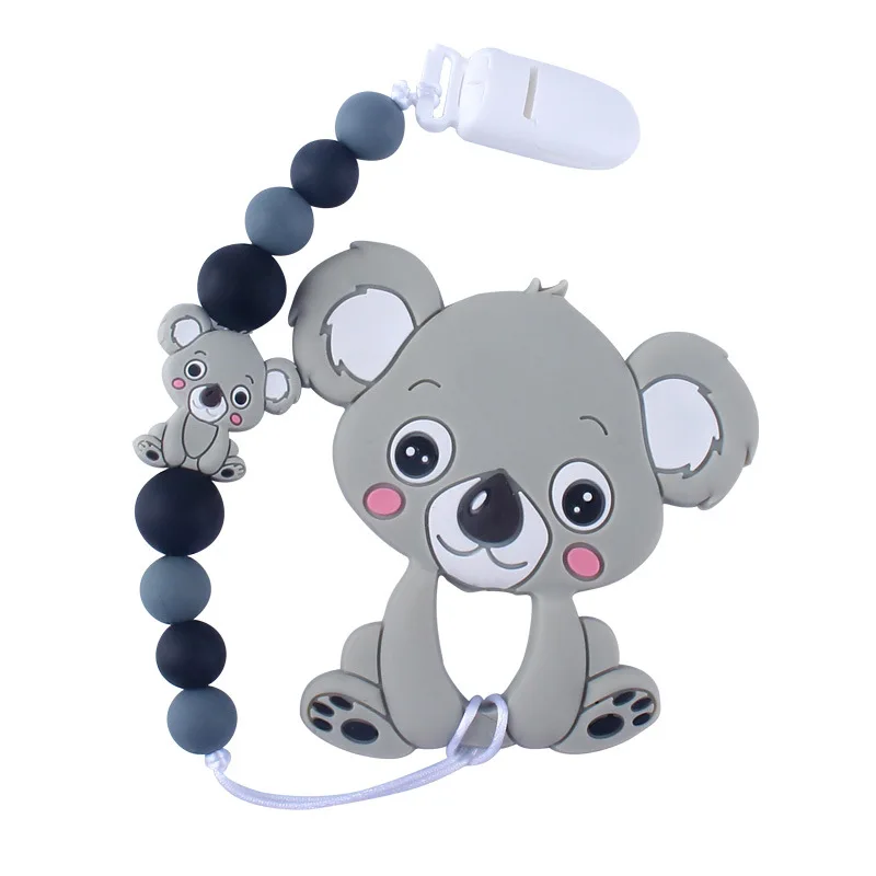 New Teething Pacifier Chain Set for Baby Products Silicone Pacifier Chain