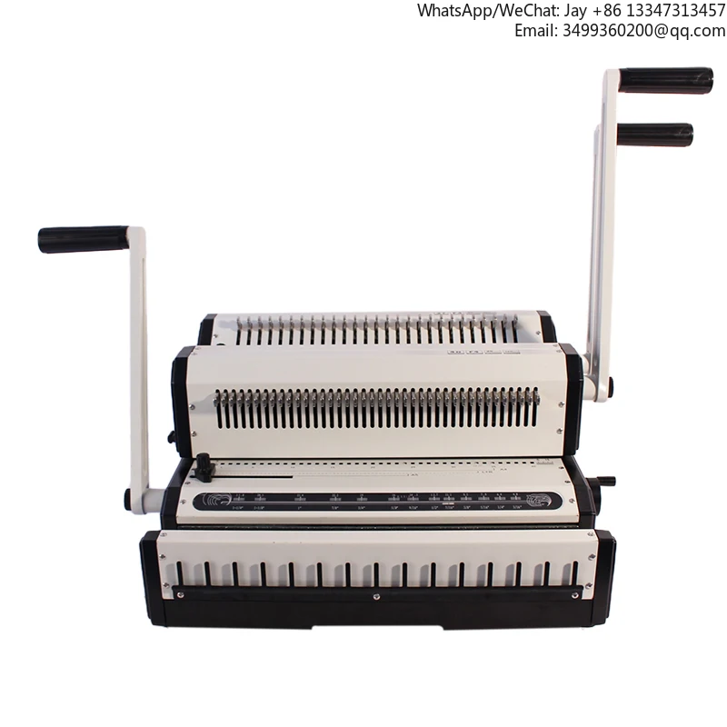 

WW2500A Wire 3 :1and Wire 2 :1 Double Loop Wire Binding Machine