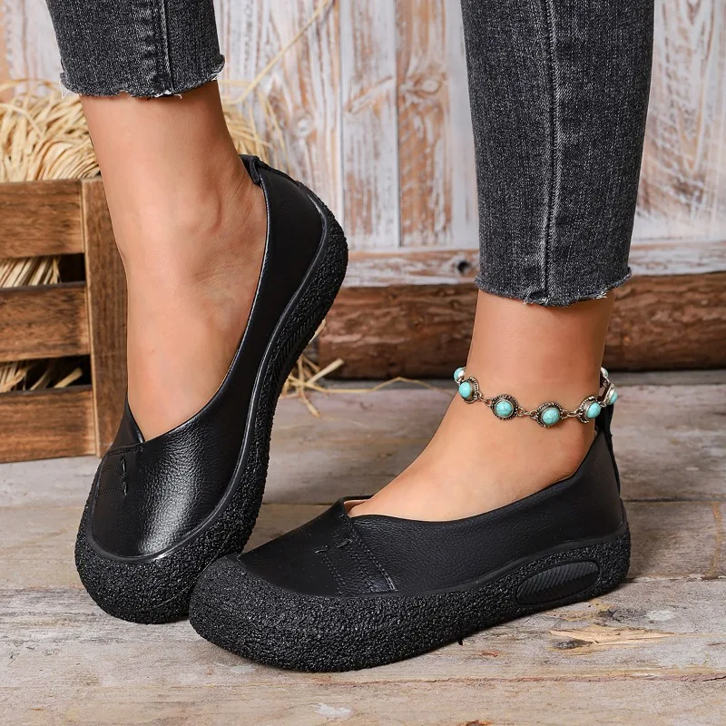 

Women Flats Shoes New Loafers Trend 2025 Summer New Casual Sport Shoes Walking Hiking Sneakers Shallow Brand Woman Zapatos Mujer
