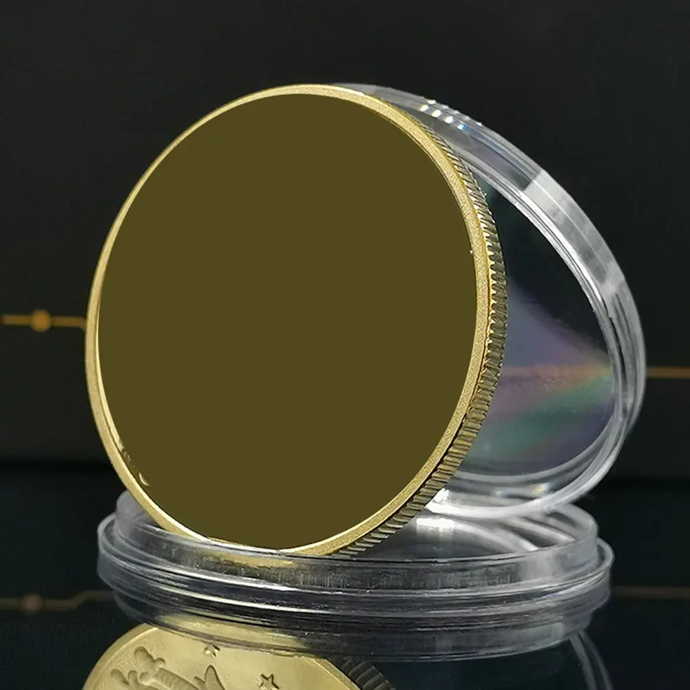 100Pcs Clear Coin Protector Capsule Transparent Storage Box Portable Coin Holder Organizer for Collectors Display Cases