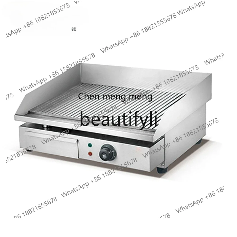 

X Desktop electric flat grill, causeway grill, cold noodles, pancakes, teppanyaki, electric frying panX