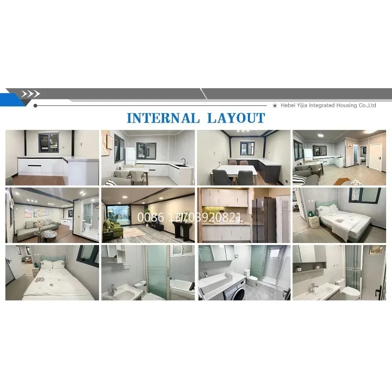 Contenitore Casa 3 Camere Letto Contenitore per Ufficio 20ft3 Camera da Letto Contenitore Homemobile Casa