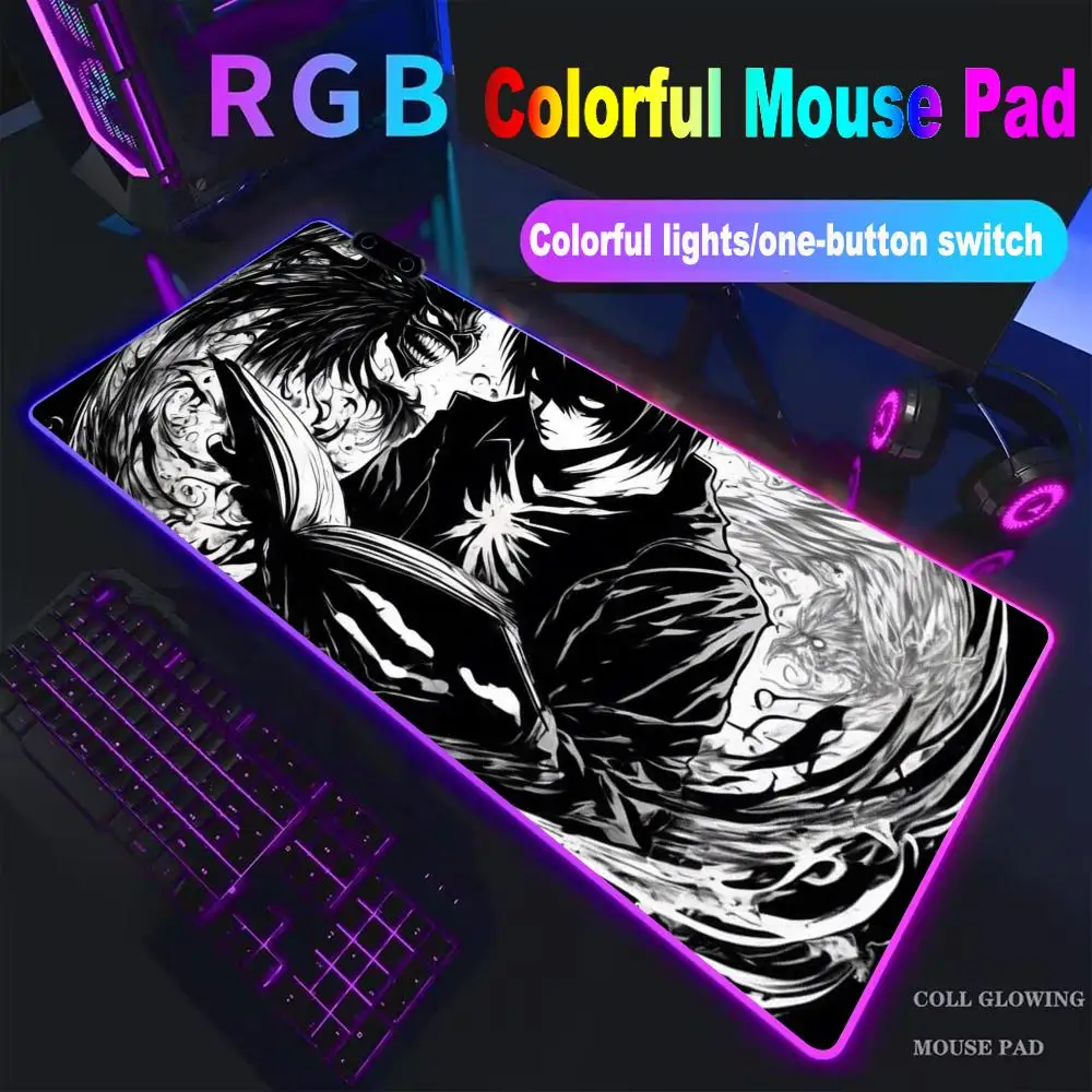 

Japanese manga Death Note Mousepad Thickened Mouse Pad XXL Gaming Keyboard Notebook expand Desk mat PC Table accessories XAXC