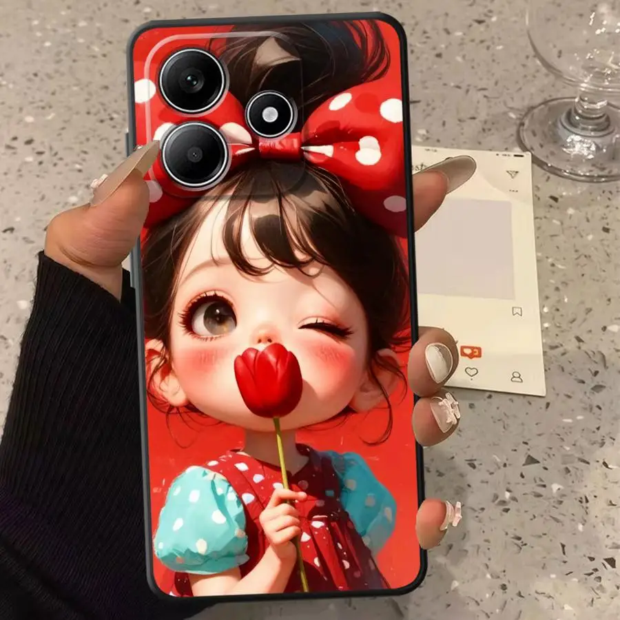 Girl With A Red Bow…