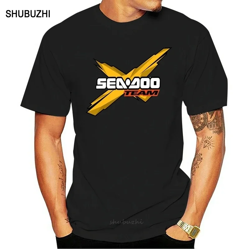 New Seadoo Bombardier Men's T-Shirt women tshirt men cotton tshirt summer brand teeshirt euro size