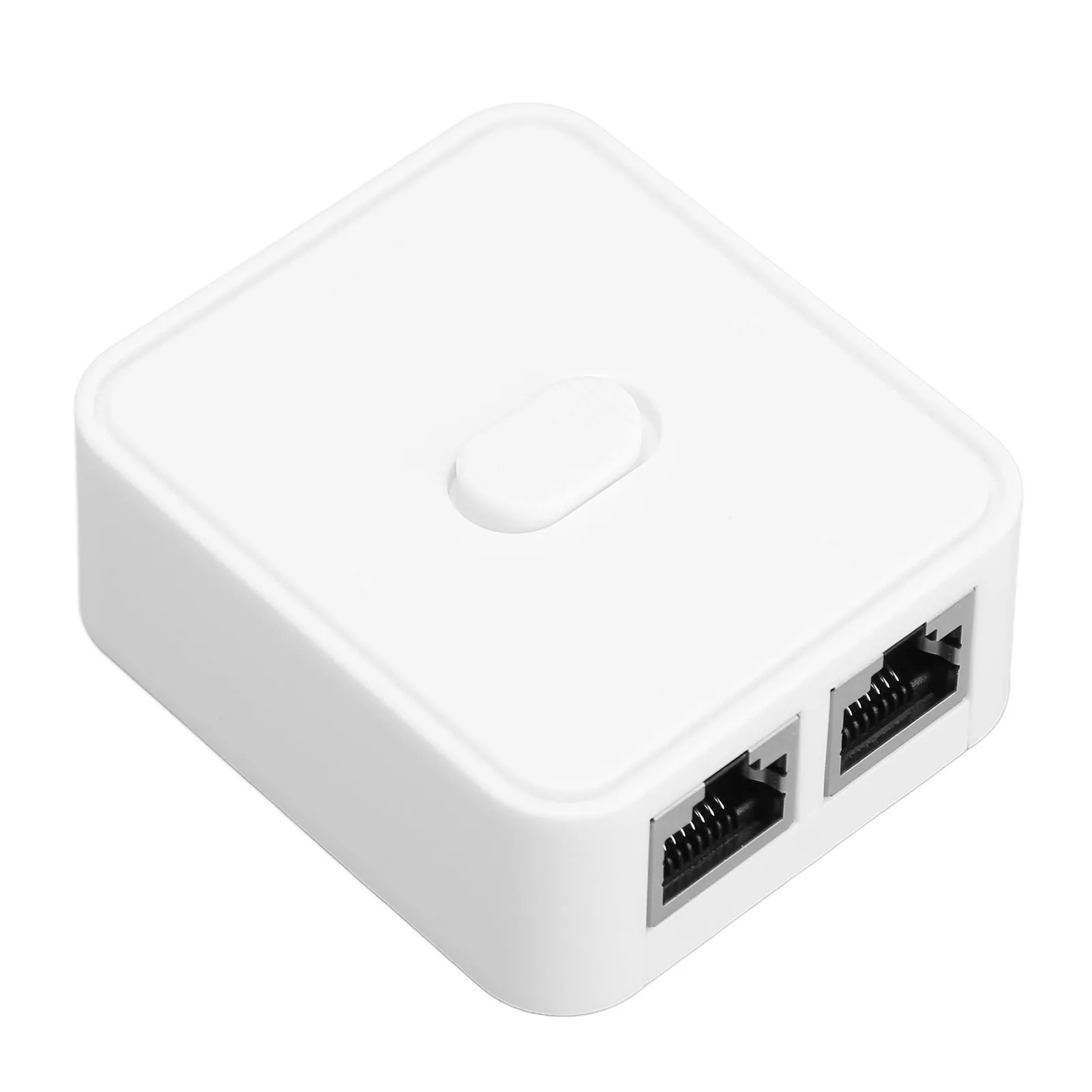 Gigabit-Netzwerk-Switch, 2 Ports, 10/100/1000 Mbit/s, 2 Eingänge, 1 Eingänge, 2 Ausgänge, PoE-Extender-Switch, RJ45-Netzwerk-Splitter-Adapter