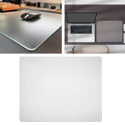 Photovoltaic Glass Mouse Pad Professional Electronic Sports Game Mouse Pad Transparent High Precision Table Mousepad for PC