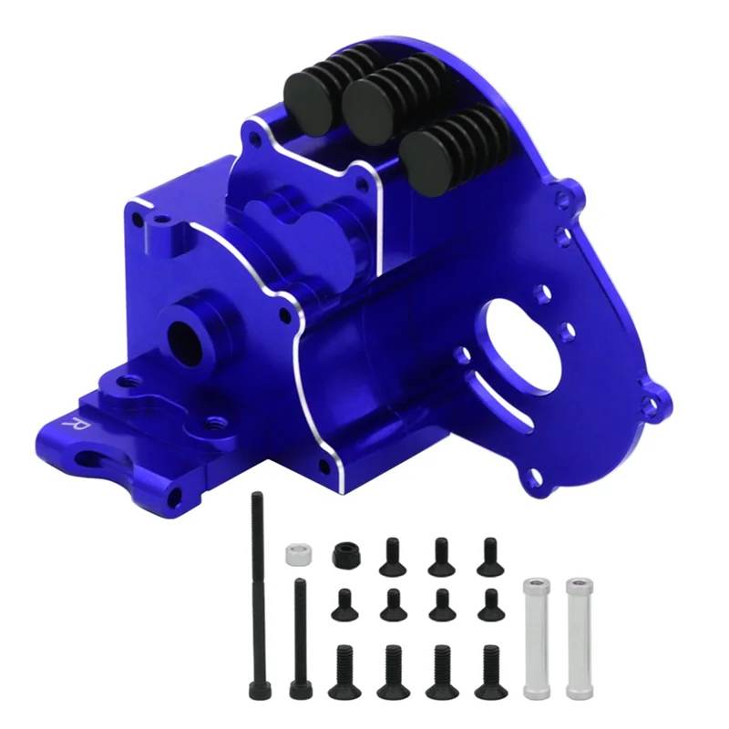 Metal Transmission Gearbox Gear Box for 1/10 Traxxas Slash 2WD VXL Rustler Stampede Bandit RC Car Upgrade Parts,3