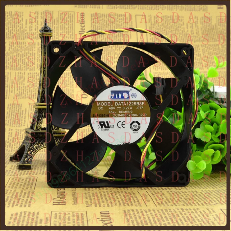 Z  for AVC DATA1225B8F 12025 48v 0.27A 12CM / cm 3 line switch fan