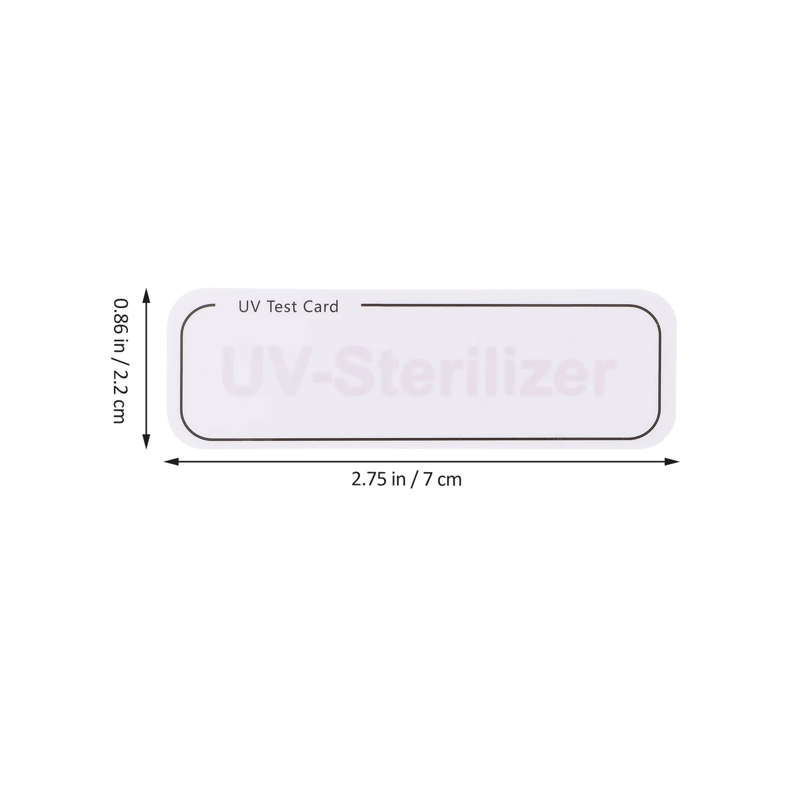 

20Pcs Uv Test Cards Portable Reusable Sun Protection Intensity Testing Papers for Sunbathing Uv Test Cards Indicator