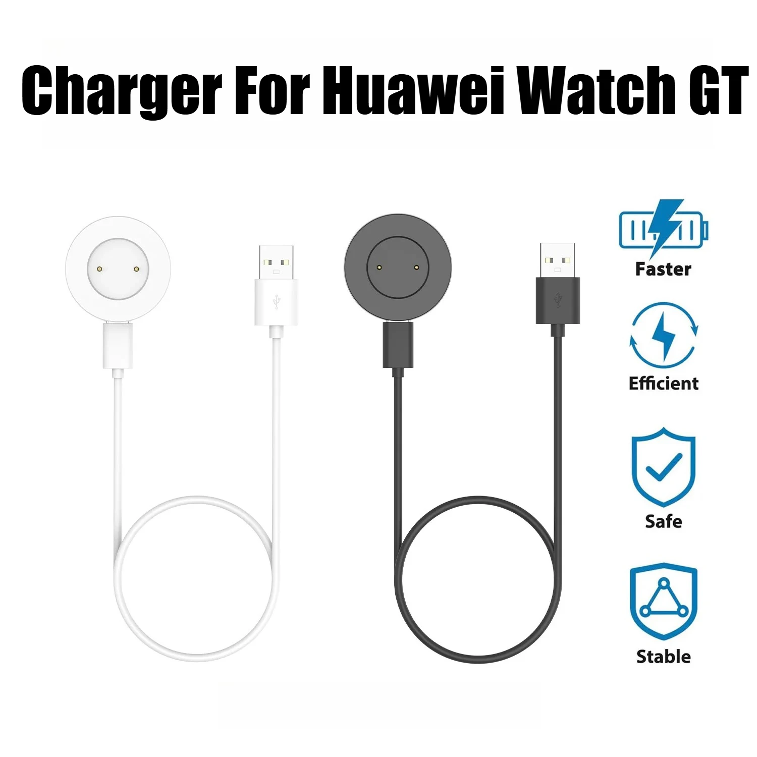 USB Smart Watch Charger Replacement Charger For Huawei Watch GT/GT2/GT 2e/GT Classic/GT Sport Honor Watch Magic/Magic 2/Dream