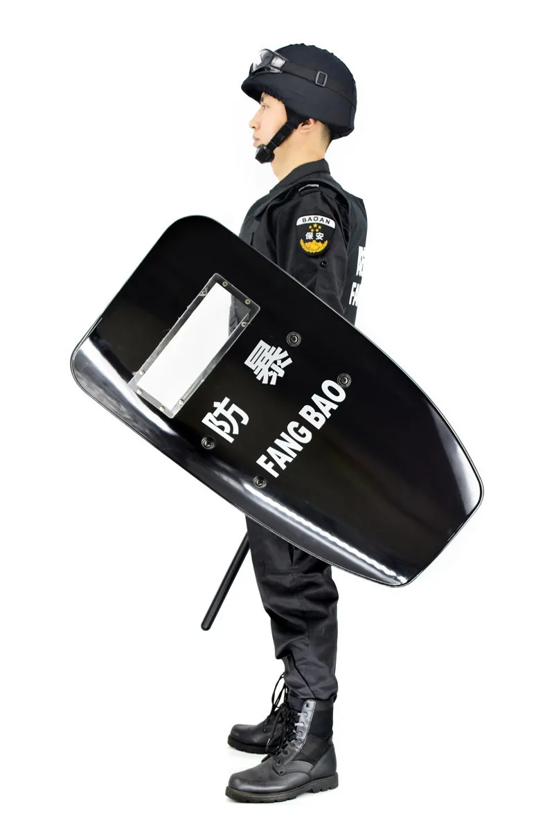 5.0 Enhanced Riot Shield Thickened Self-Defense Explosion-proof Shield Security Training Shield