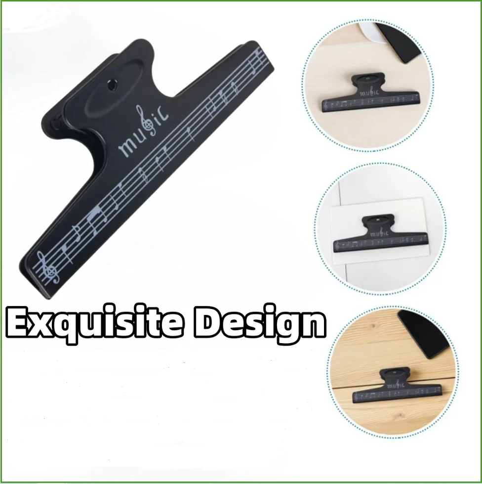 Sheet Music Clips Book Page Note Clip Music Score Fixed Clips Sheet Holder For Guitar Violin Musical Instrument Accessories